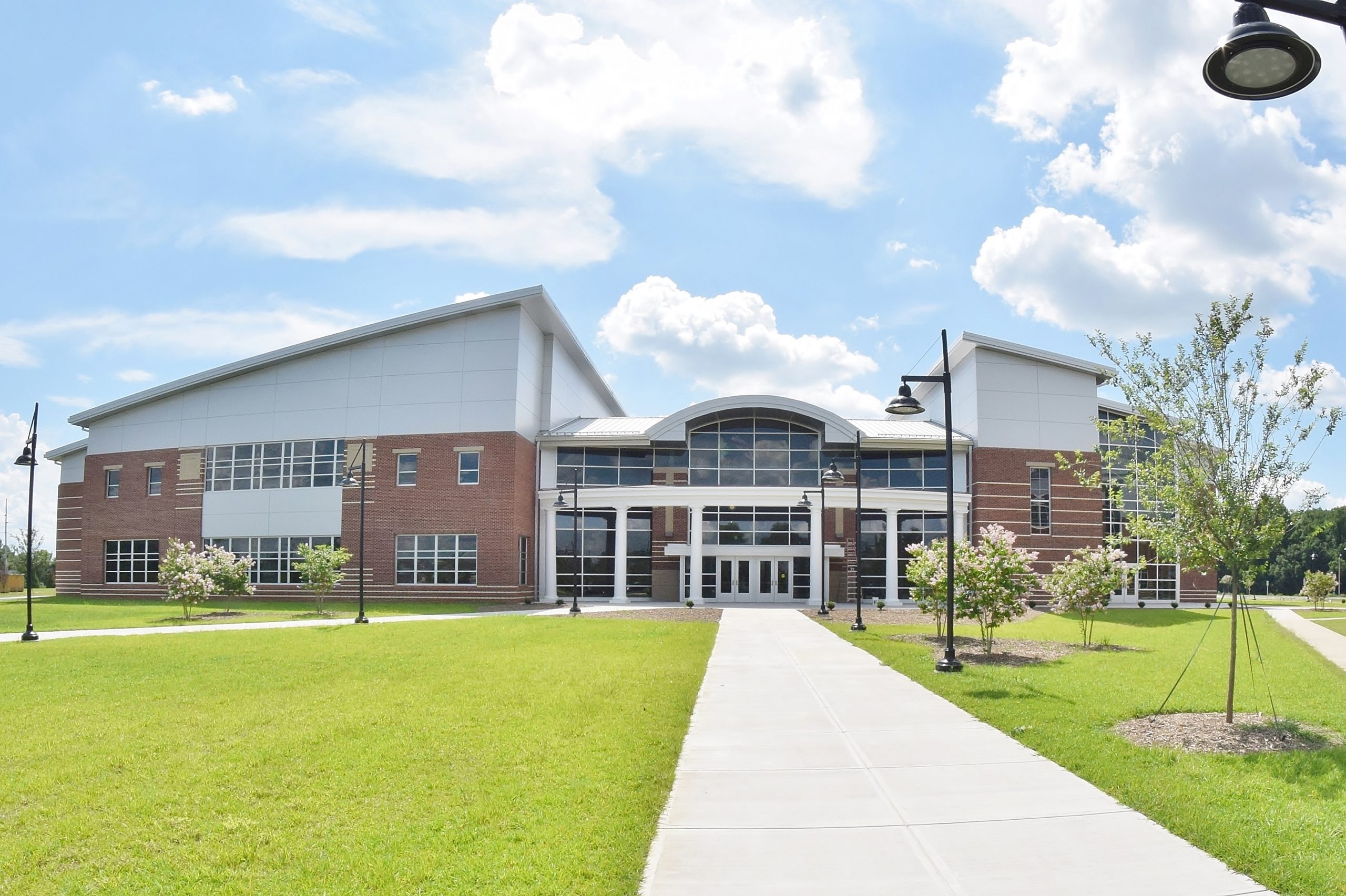 entrance to school