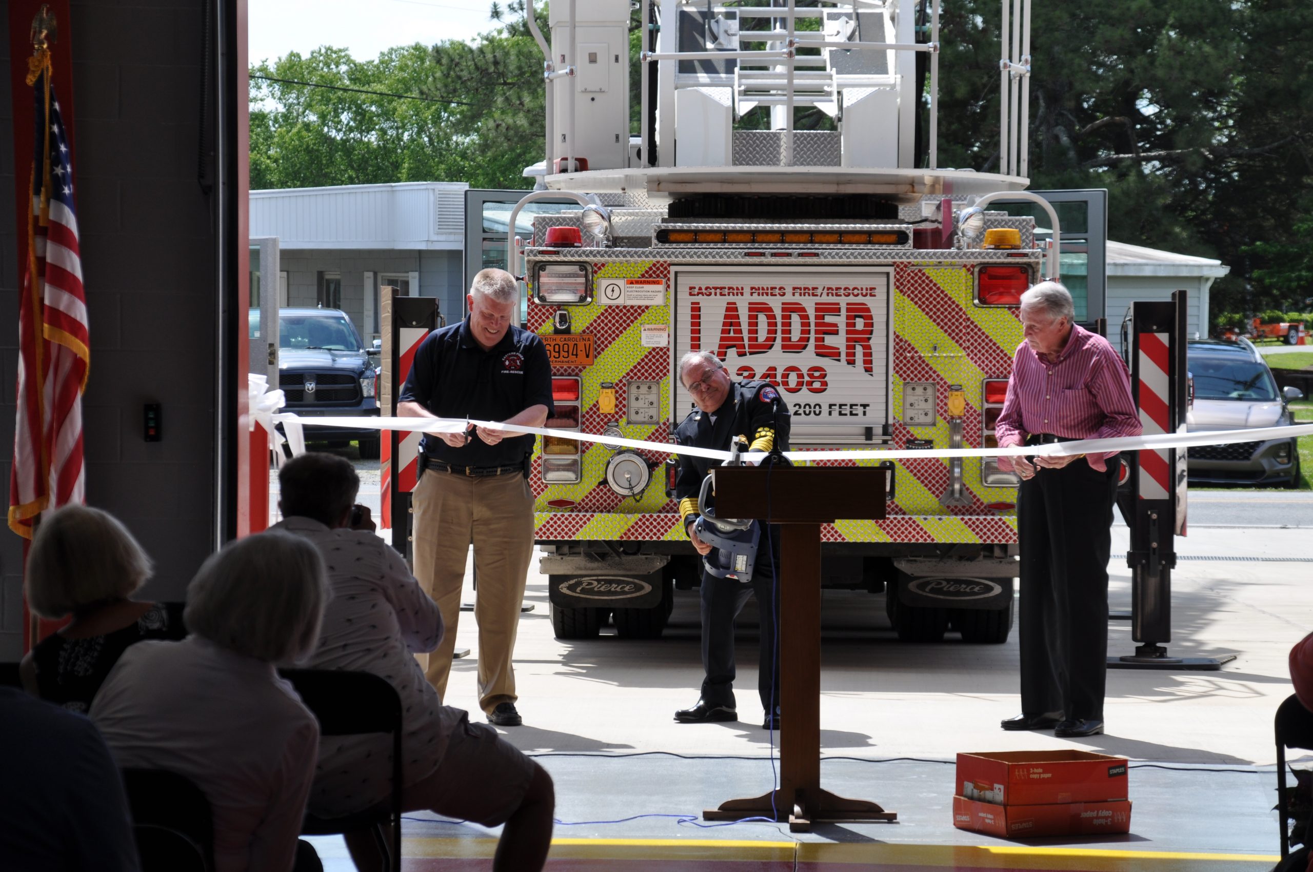 Eastern Pines Fire/Rescue ribbon cutting