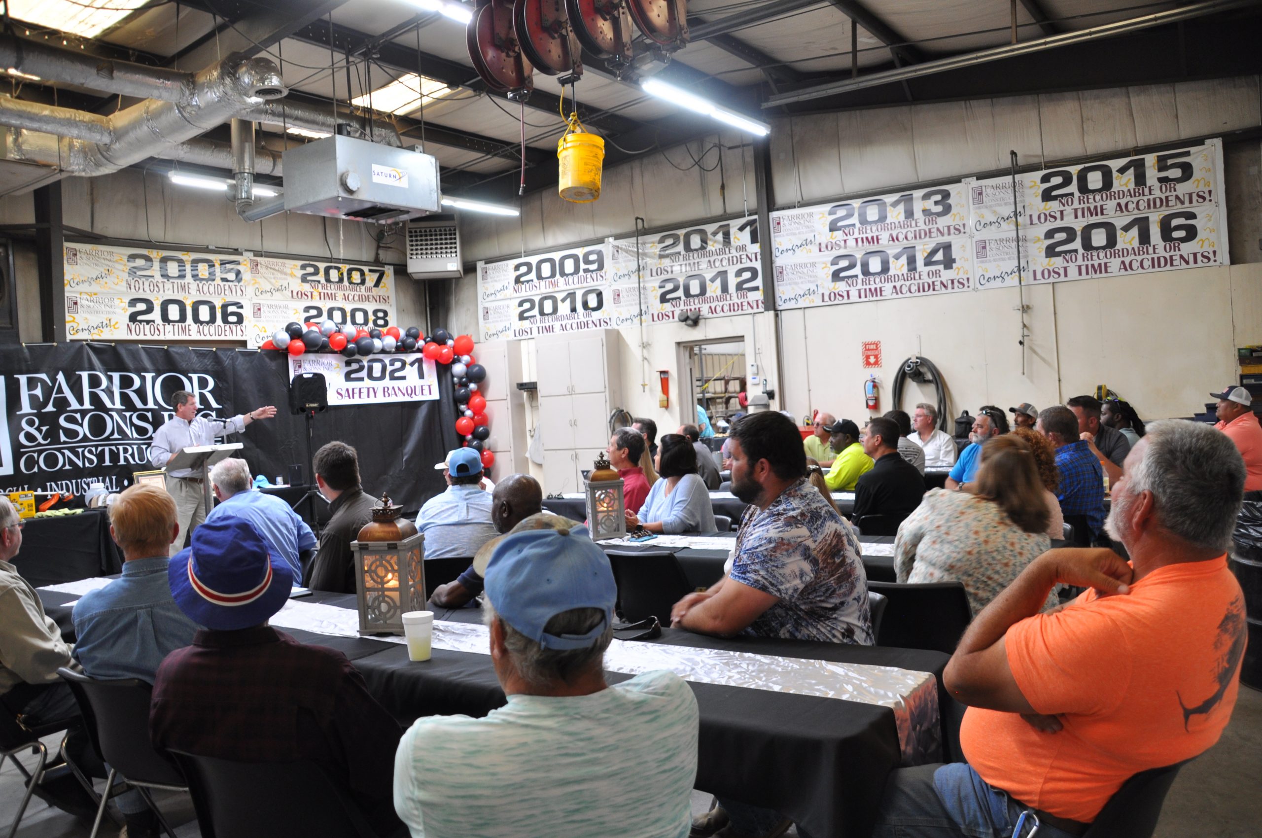 Farrior & Sons awards meeting