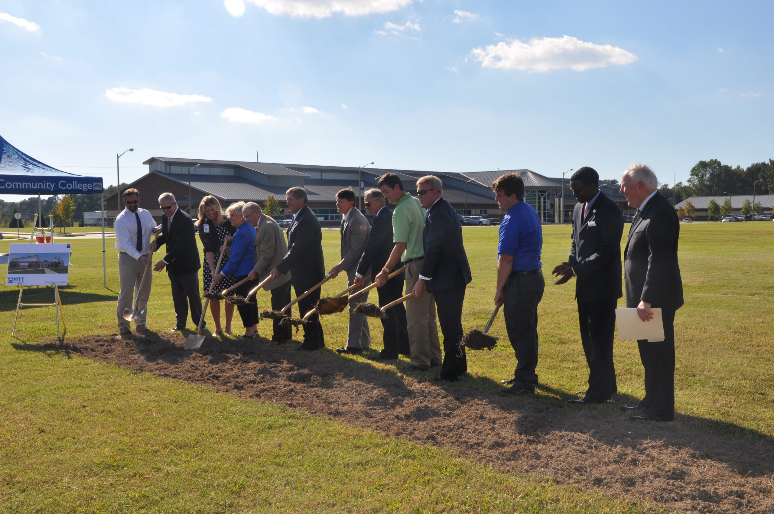 PCC New Science Building ground breaking