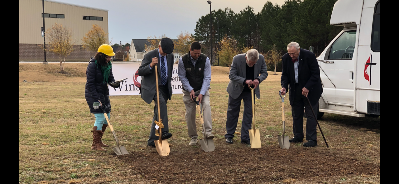 Winstead United Methodist Church Groundbreaking