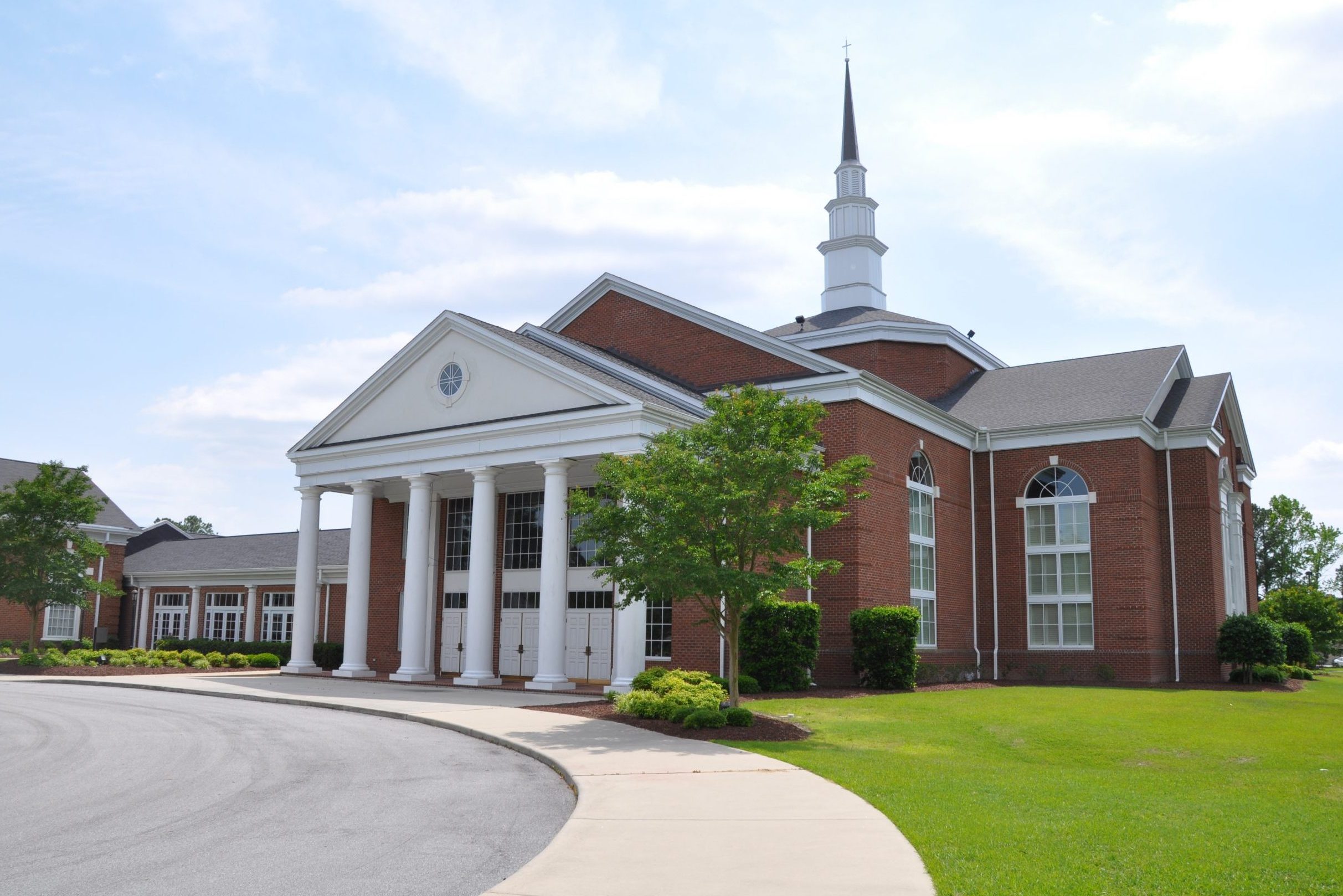 outside Oakmont Baptist Church