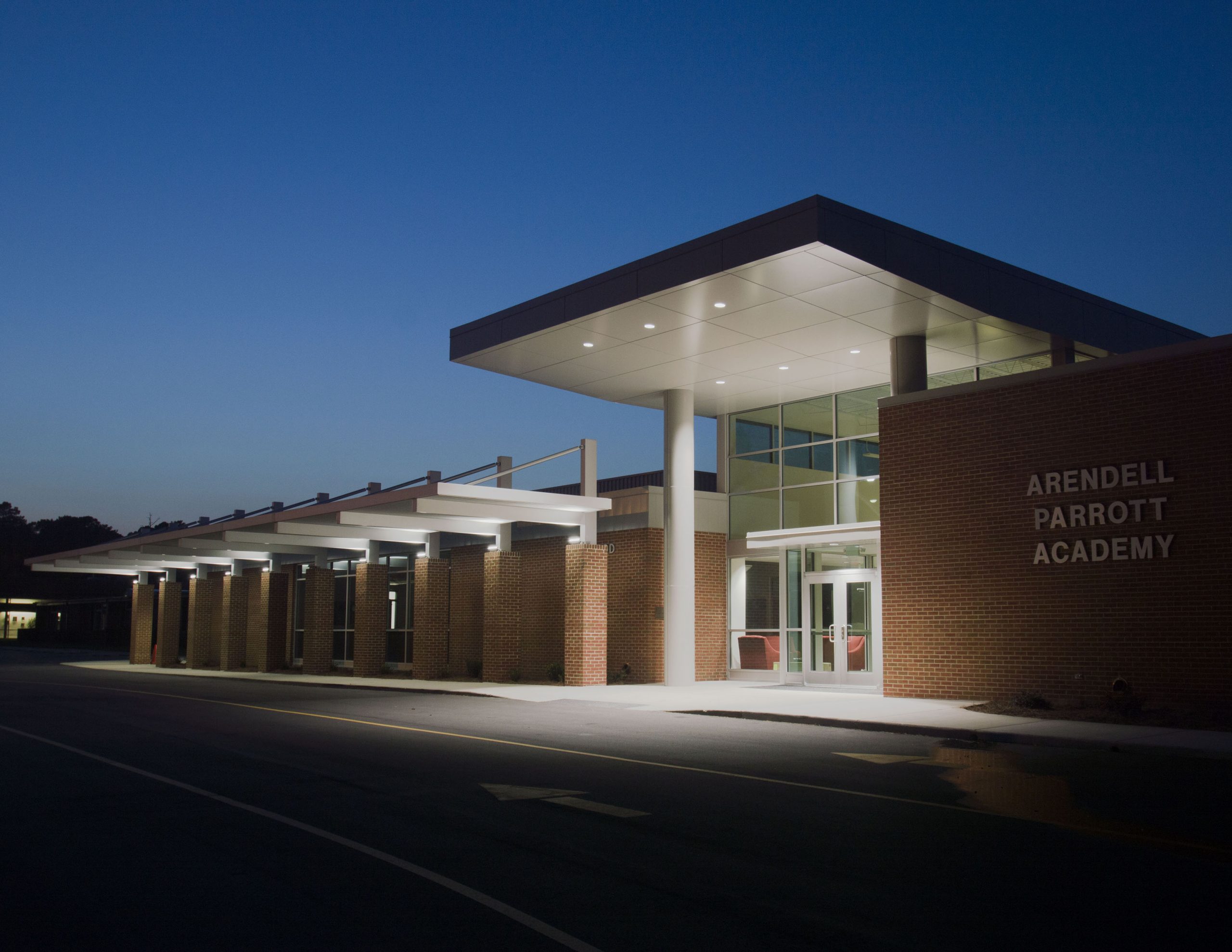 Arendell Parrott Academy exterior